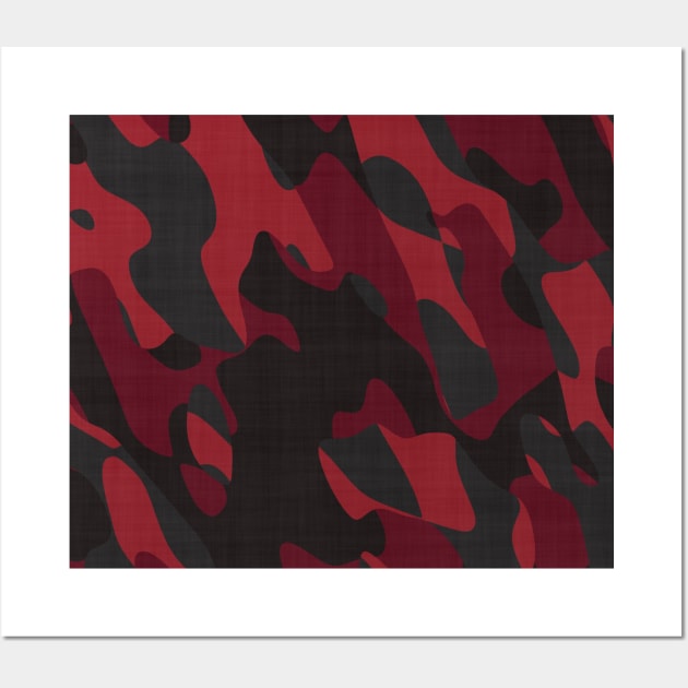 Black Cherry Camo Wall Art by erichristy